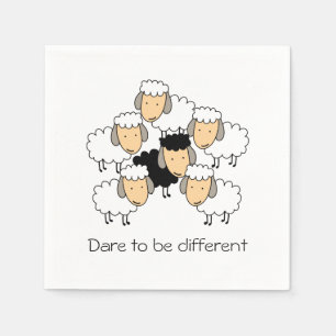 Dare to be Different Black Sheep Servet