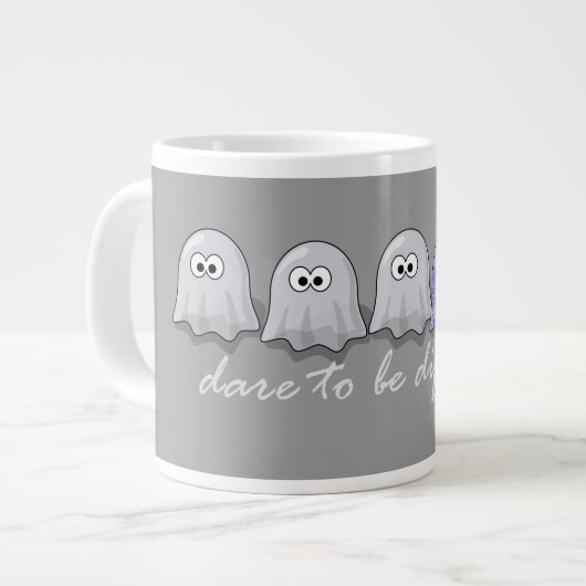 Dare to be Different Ghosts Grote Koffiekop (Links)