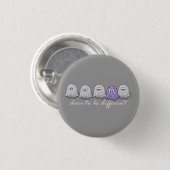 Dare to be Different Ghosts Ronde Button 3,2 Cm (Voorkant /achterkant)