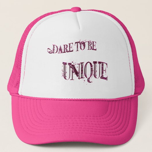 Dare to be Unique Pet (Voorkant)
