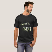Dare to be Unique T-shirt. T-shirt (Voorkant volledig)