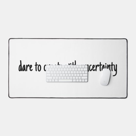 Dare to Creëer Desk Mat (Keyboard & Muis)
