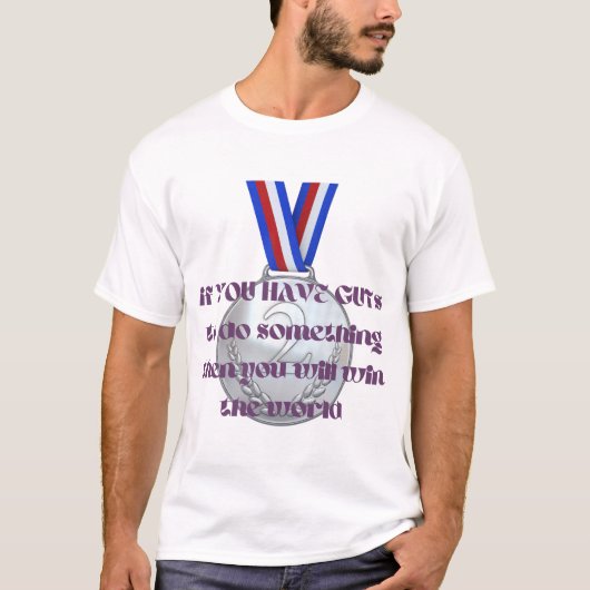 “Dare to Do – Bold Motivation for the Brave” T-shirt (Voorkant)