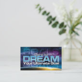 Dare to Dream Goal Card Visitekaartje (Staand voorkant)