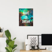 Dare to Dream | Grote Magellanic Cloud Poster (Thuiskantoor)
