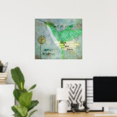 Dare to Dream Hummingbird Poster (Thuiskantoor)