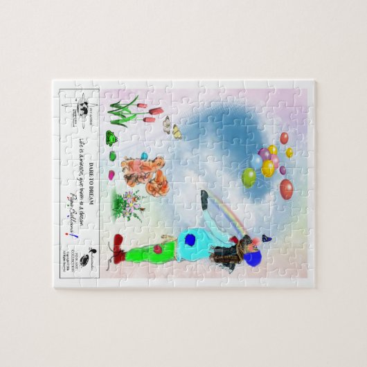 Dare to Dream Legpuzzel (Horizontaal)