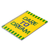 Dare to Dream Notitieboek (Linkerzijde)