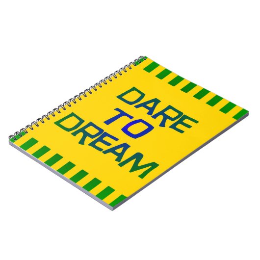 Dare to Dream Notitieboek (Linkerzijde)