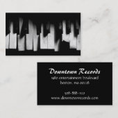 Dare to Dream Piano Visitekaartje (Voorkant / Achterkant)