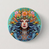 Dare to Dream Ronde Button 5,7 Cm (Voorkant)