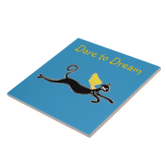 Dare to dromen tegeltje (Zijkant)