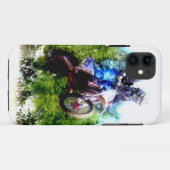 "Dare to Fly" Motocross Rider Case-Mate iPhone Case (Achterkant (horizontaal))