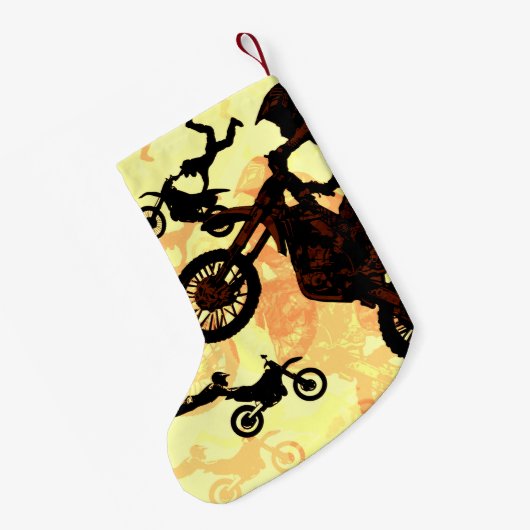 Dare to Fly - Motocross Stunts Kleine Kerstsok (Achterkant (Hangend))