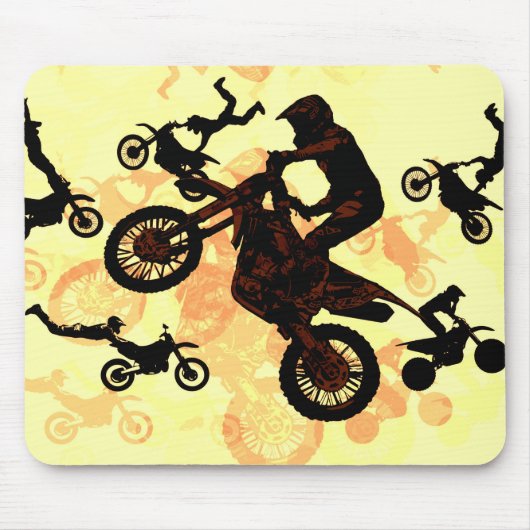Dare to Fly - Motocross Stunts Muismat (Voorkant)