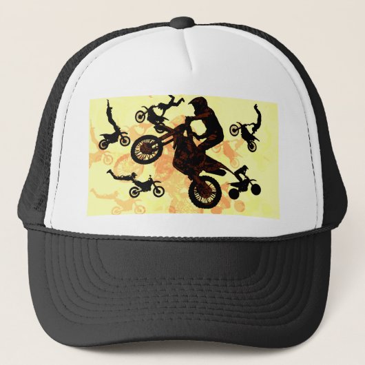 Dare to Fly - Motocross Stunts Trucker Pet (Voorkant)