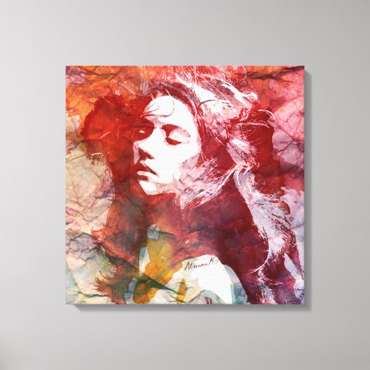 Dare to Love Canvas Afdruk (Voorkant)