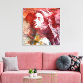 Dare to Love Canvas Afdruk (Insitu (Woonkamer))