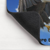 Dare to Stand Alone, American Bald Eagle Edition Muismat (Hoek)