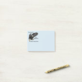 Dare to Stand Alone, American Bald Eagle Edition Post-it® Notes (Op bureau)