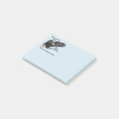 Dare to Stand Alone, American Bald Eagle Edition Post-it® Notes (Schuin)