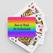 Dare to Think the Unthinable Pokerkaarten