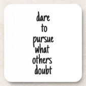 Dare voor harde plastic Onderzetter (Voorkant)