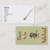 Dare voor schut visitekaartje (Voorkant / Achterkant)