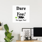 Dare You Poster Matte (Thuiskantoor)