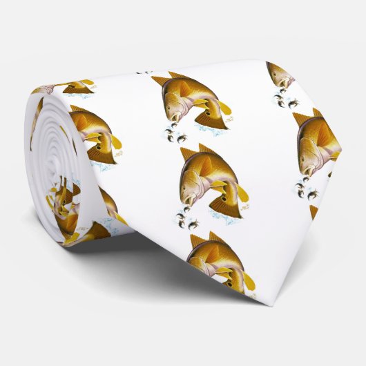 DAREDEVIL slogans#11-redfish-cutout Stropdas (Opgerold)