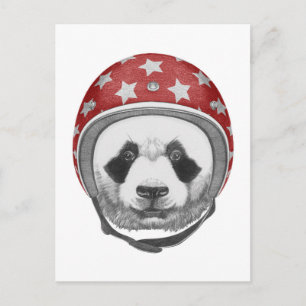 Dareduivel Panda Briefkaart