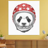 Dareduivel Panda Canvas Afdruk (Insitu (Woonkamer))