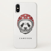 Dareduivel Panda | Jouw namen toevoegen Case-Mate iPhone Case (Achterkant)