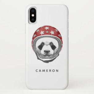 Dareduivel Panda   Jouw namen toevoegen Case-Mate iPhone Case