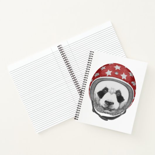 Dareduivel Panda Notitieboek (Binnen)