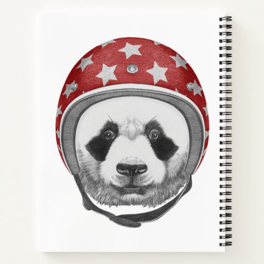 Dareduivel Panda Notitieboek (Achterkant)
