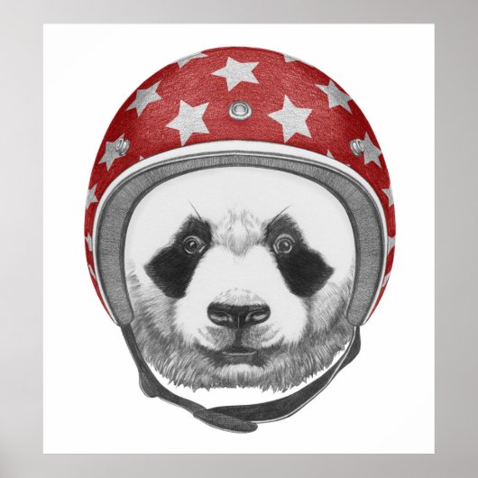 Dareduivel Panda Poster (Voorkant)