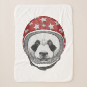Dareduivel Panda Sherpa Deken (Voorkant)
