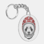 Dareduivel Panda Sleutelhanger (Voorkant Links)