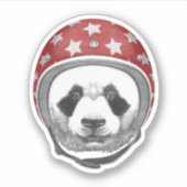 Dareduivel Panda Sticker (Voorkant)