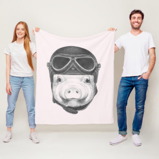 Dareduivel Pig Fleece Deken