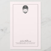 Dareduivel Pig | Jouw namen toevoegen Briefpapier (Voorkant)