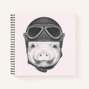 Dareduivel Pig Notitieboek