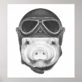 Dareduivel Pig Poster (Voorkant)