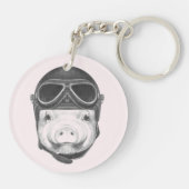 Dareduivel Pig Sleutelhanger (Achterkant)