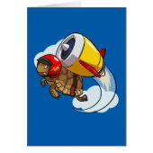 Dareduivel vliegende schildpad met een Jet Pack Ca (Voorkant)