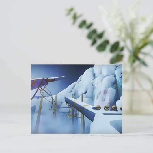 Dares Battleground Briefkaart (Staand voorkant)