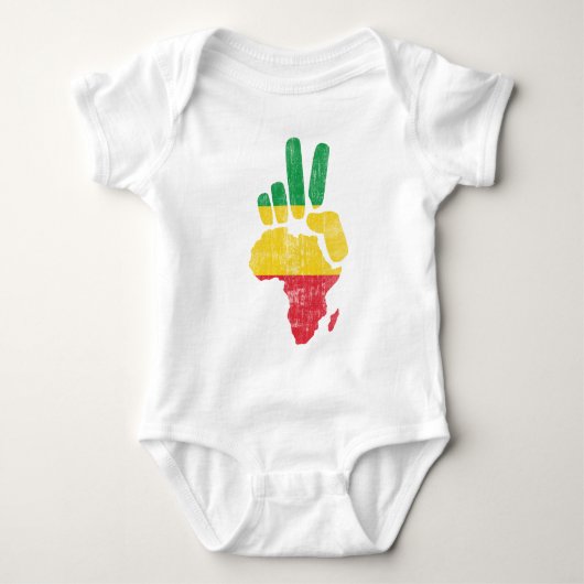 darfur africa vredeshand romper (Voorkant)