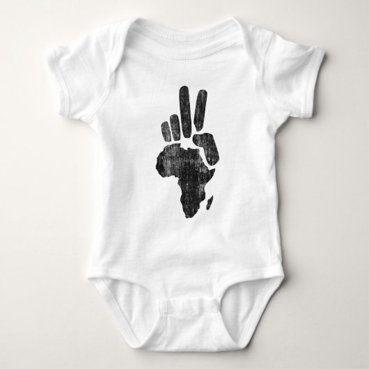 darfur africa vredeshand romper (Voorkant)