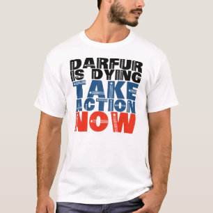 Darfur sterft, onderneemt actie nu t-shirt